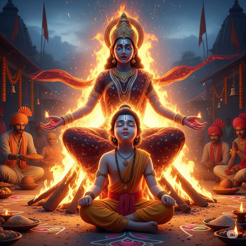 holika-Dahan Holika Dahan